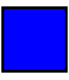 Rubber Closure - 17.5cm long (blue)