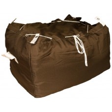 Commercial Laundry Hamper With Drawstring Closure CD407 Dark Brown