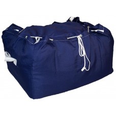 Commercial Laundry Hamper With Drawstring Closure CD425 Navy Blue