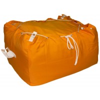 Commercial Laundry Hamper With Drawstring Closure CD406 Orange