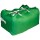 Commercial Laundry Hamper With Three Strap Closure CD504 Green 