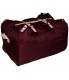 Commercial Laundry Hamper With Three Strap Closure CD530 Dark Red