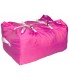 Commercial Laundry Hamper With Three Strap Closure CD524 Pink