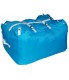 Commercial Laundry Hamper With Three Strap Closure CD522 Turquoise