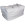 Commercial Laundry Hamper With Three Strap Closure CD503 White