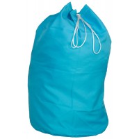 Laundry Carry Sack With Strap CD122S Turquoise