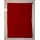 Linen Bag With Drawstring and Toggle: Cherry Red