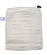 Drawstring Net Bag: Small 12" x 14" With Toggle (White)