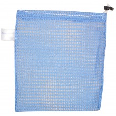 Drawstring Net Bag: Small 12" x 14" With Toggle (Sky Blue)