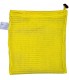 Drawstring Net Bag: Small 12" x 14" With Toggle (Yellow)