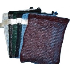 Drawstring Net Bag: Small - 12" x 14" With Toggle (8 colour options)