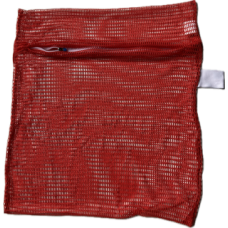 Zipped Net Bag Colours: Large 23" x 28" Bright Red