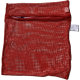 Zipped Net Bag Colours: Large 23" x 28" Bright Red