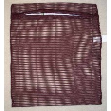 Zipped Net Bag Colours: Large 23" x 28" Dark Red / Burgundy / Maroon