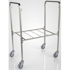 Hamper Trolley - Stainless Steel Heavy Duty