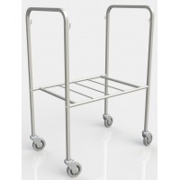 Hamper Trolley - Stainless Steel